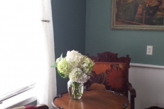 Dining sitting area for two